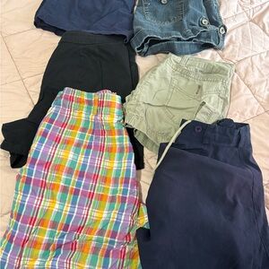 All for 25$ Women summer Multicolor Plaid Shorts - Bright Casual brand names
